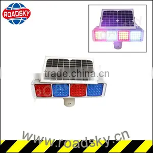 Red Blue Flashing Strobe Road Traffic Warning Light thumbnail-1