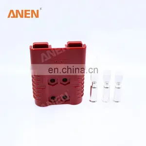 175A 600V Asynchronous Motor Charging Plug High Current 2 Pin Din Connector Power Adapter With Terminal thumbnail-2