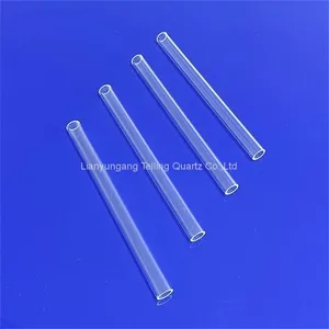 Custom High Temperature Quartz Glass Tube Transparent Quartz Tube thumbnail-1