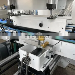 UFG600AG Automatic Pre-fold Crash Lock Bottom Folder Gluer, Fried Chicken Packaging Box Folding Gluing Machine thumbnail-4
