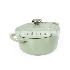 OEM Enamel Quality Kitchen Casserole Cast Iron Cookware Set thumbnail-3