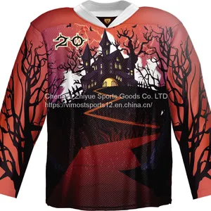 Sublimated Ice Hockey Wear Customized From OEM Factory. thumbnail-1