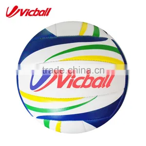 Promotion Machine Stitched Foam PVC Material Volleyball Size 5# thumbnail-1