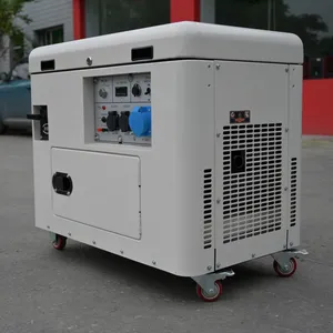 5kw Dual Power Silent Gasoline Generator 5kva Dual Voltage Canpoy Petrol Generator thumbnail-1
