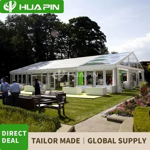 Fashion Modern Large Easy up Outdoor Trade Show Party Event Marquee Clear Wedding Canopy Tents thumbnail-5