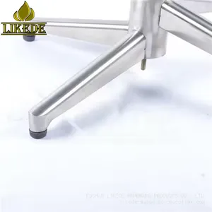 High Quality Detachable 304# Stainless Steel Folding Table Base Hot Sale Brushed Stackable Leg thumbnail-4