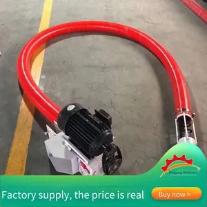 5-meter-long Hose Material Suction Machine, Soft Auger-type Climbing Material Suction Machine, Grain Suction Machine for Loading Grain When Collecting Grain in Rural Areas thumbnail-1