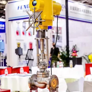Stainless Steel Electric Diaphragm Globe Valve Water Flow Steam Regulating Proportional Control Globe Valve thumbnail-6