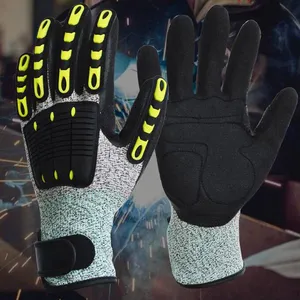 Yingkeer Enkerr Nitrile Frosted Cut-resistant and Shock-absorbing Gloves, Anti-impact Gloves, Level 5 Cut-resistant Gloves thumbnail-3