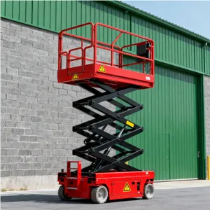 Hydraulic Electric Self Propelled Scissor Lift for Industrial Warehouse Maintenance thumbnail-1