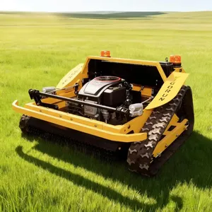 VTLM800 Rubber Track Remote Control Lawn Mower 60° Slope Brush Cutter Zero Turn Remote Operated Grass Cutting Machine thumbnail-1