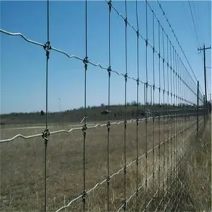 Farm Use Galvanized Cattle Fence High Strength Woven Mesh for Animal Enclosure thumbnail-2