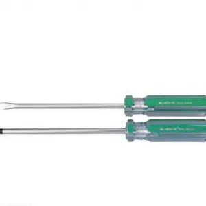 Green Stripe Screwdriver, Cr‑V Steel Magnetic Slotted & Phillips Screwdriver thumbnail-1