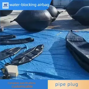 Thickened Reinforced Pipeline Plugging Airbag DN50-DN2000 Inflatable Water Stop Balloon for Municipal Pipe Maintenance thumbnail-1