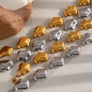 OEM Stainless Steel Necklace 316L Polished Finish 18-Inch Chain Custom Logo Packaging Low MOQ Factory Direct thumbnail-3
