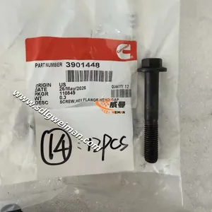 Hex Fange Head Screw 3901448 für Cummins-Motorteile thumbnail-2