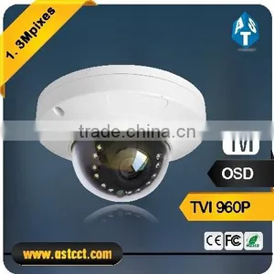 1.3MP TVI CMOS Sensor Color IR Dome CCTV Camera With Fisheyes 360 Degress 3.6mm Lens Support IP66, Mental Housing thumbnail-1