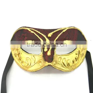 Venice Beautiful Half Face Masks For Male Masks Plastic Half Masks Half Face Ski Mask thumbnail-1