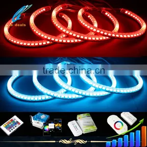 Wifi Remote RGB Led Angel Eyes Color Changing Angel Eyes for Bmw E36 E39 E46 thumbnail-1