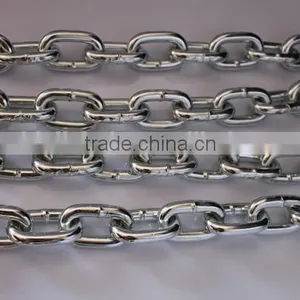Steel Material and Drag Chain Function Welded Link Chain thumbnail-1