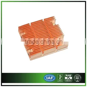 Customize Copper CPU Heatsink for 1 U Server thumbnail-1