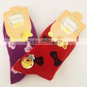 Women's Multi Color Wool Winter Socks thumbnail-3