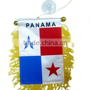 PANAMA Car Flags,Five Star Modern Custom Car Window Flag,fashion New Design Car Flags thumbnail-1