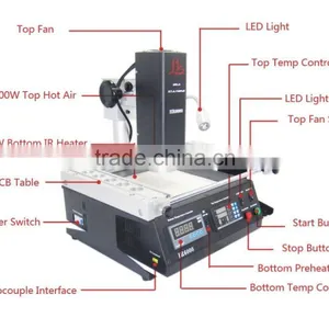 Hot Sell LY HR6000 Bga Rework Station/reballing Station, Hot Air Bga Repair System, Upgraded From IR6000 thumbnail-2
