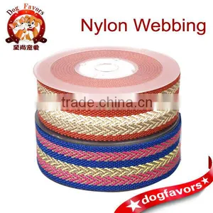 3.2cm Polyester Herringbone Color Jacquard Webbing thumbnail-1