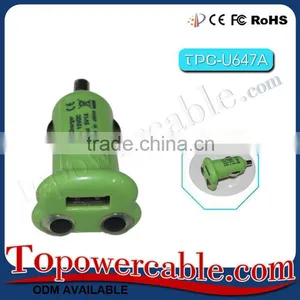 Cartoon Usb Car Chargers High Amp Usb Car Charger For Smaung S7 Edge For Iphone 5 5S thumbnail-3