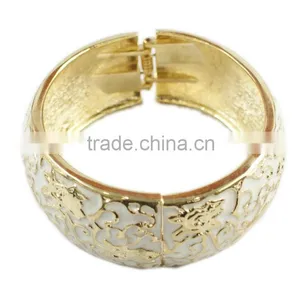 Enamel Hinge Cuff Magnetic Bangles Vners thumbnail-1