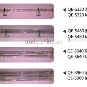 QE-S Series 300w 400w and 600w CO2 ( Carbon Dioxide ) Laser Glass Tube Quality Choice thumbnail-2