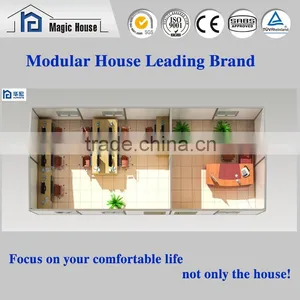 Modern Prefabricated Houses 20 ft Prefab Container Office From China Supplier thumbnail-2