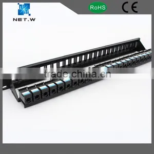 Led Light 1U 24 Ports Cat6 Utp Patch Panel thumbnail-5