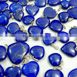 (IGC)Lapis Lazuli Heart Pendants thumbnail-1