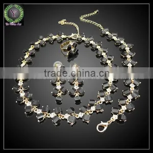Wholesale Jewelry Set African Jewelry Sets Beads Resin in Black thumbnail-1