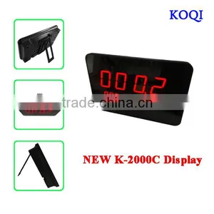 Restaurant Waiter Service Call Buzzer System With Menu Holder Equipment CE Passed 433.92MHZ thumbnail-4