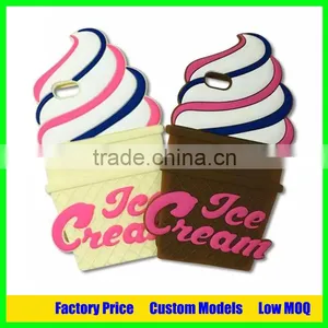 Factory Open Mold Customized Ice Cream Design Silicone Phone Case for Iphone 6 6plus Quality Choice thumbnail-2
