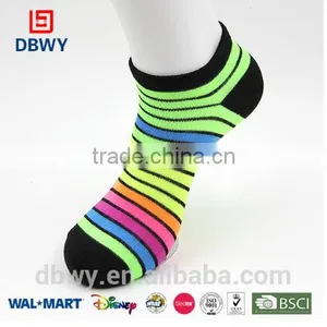 Popular Colorful Strip Type Ankle Socks For Girls and Women thumbnail-1