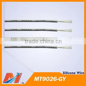 Maytech Insulated Power Silicon Wire 26awg High Flexible Silicone Cable GREY Color thumbnail-1