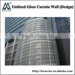 Curved Glass Unitized Curtain Wall thumbnail-1