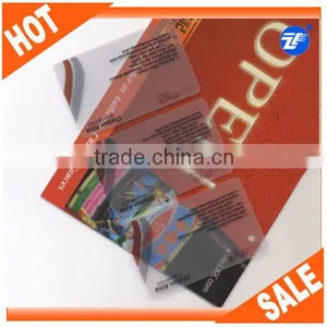 New Models High Quality Transparent Card With Your Logo thumbnail-1