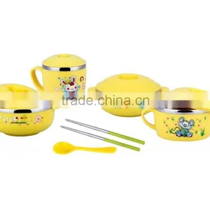 New Products 2015 for Kids Stainless Steel Mixing Bowl Set thumbnail-2