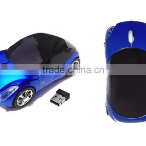 USB 2.4GHz 3D Optical Vehicle Mouse Car USB Wireless Mouse For PC Laptop Computer thumbnail-3