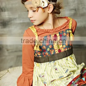 2015 Bubble Girls Shirts,Hot Sale Puff Shirts Top for Children,Wholesale Baby Bubble Tank Top thumbnail-1