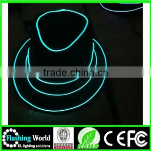 Attractive Designs Neon Embroidery Logo Led Flash Hat thumbnail-1
