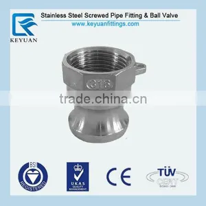 316 Stainless Steel Cam & Groove Adaptor Female NPT thumbnail-1