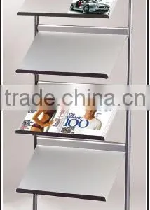 Black Color Flyer Display Racks thumbnail-3