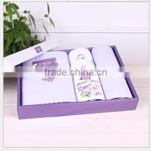 Hot Sale 100%cotton Gift Pack Towel Set thumbnail-3