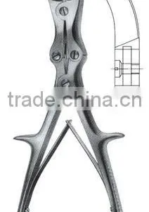 LISTON Bone Rongeurs 280 Mm, Curved on Flat thumbnail-1